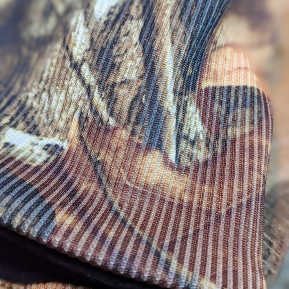 REAL TREE CAMO Reversible Hunting Camouflage Hat Ribbed Fleece - Picture 5 of 9